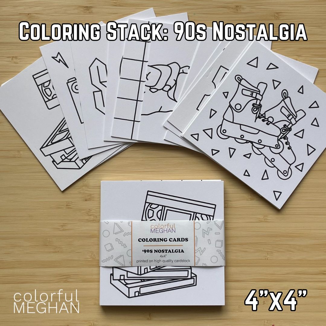 Coloring Stack - 90s Nostalgia