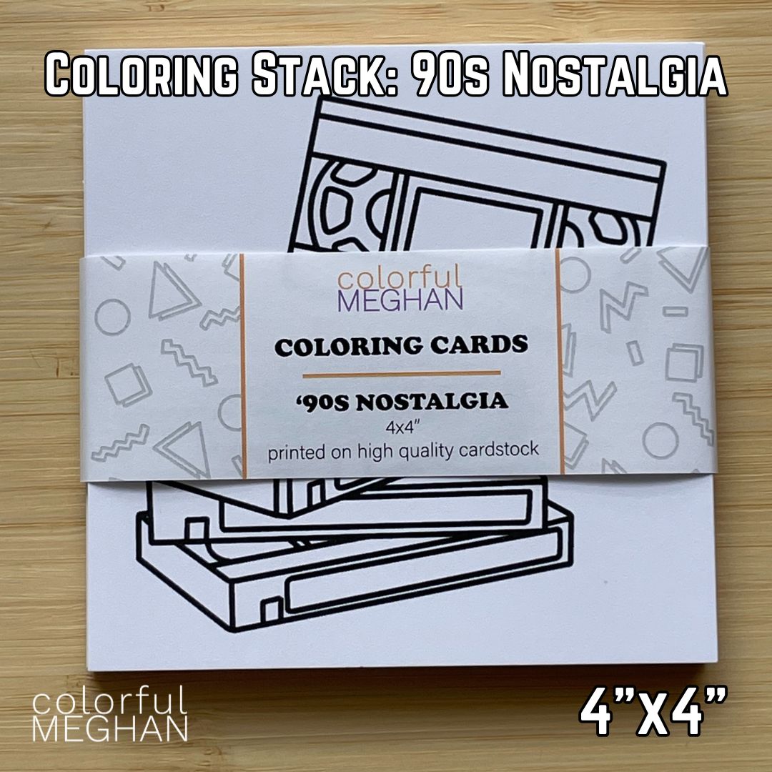 Coloring Stack - 90s Nostalgia