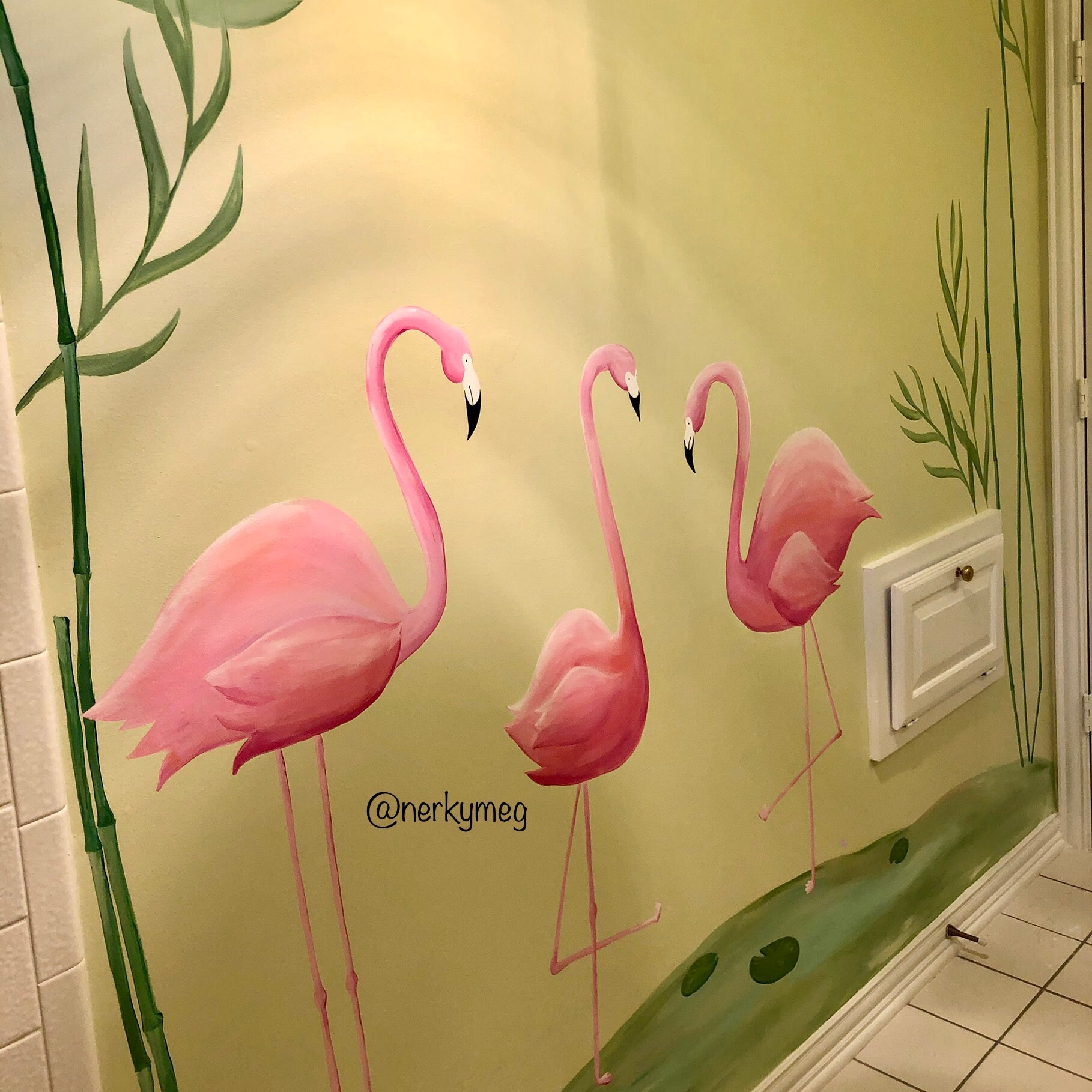 FLAMINGO MURAL