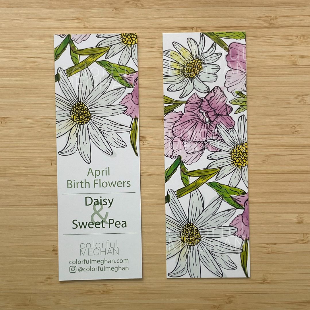Birth Flower Bookmark