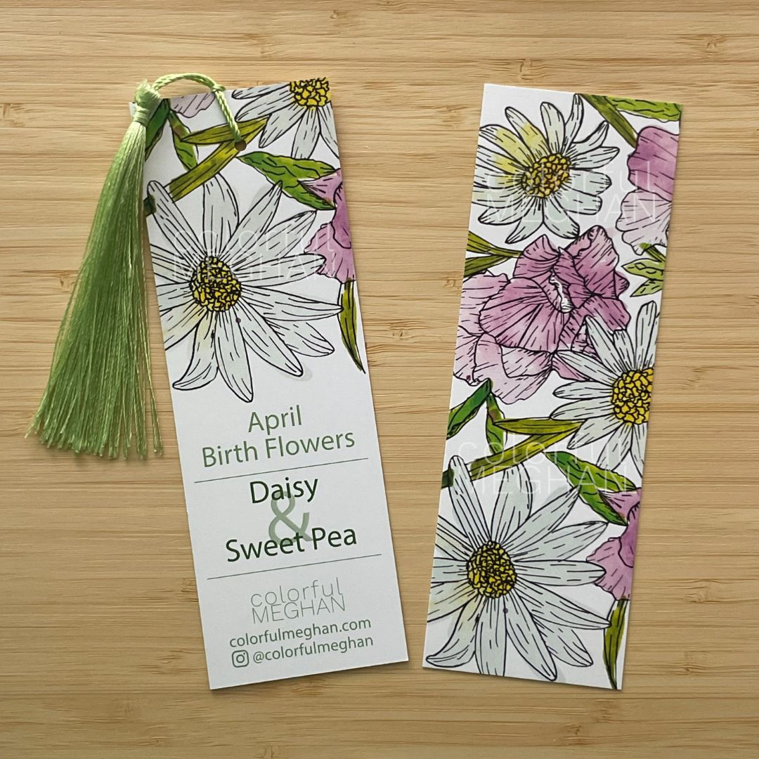 Birth Flower Bookmark