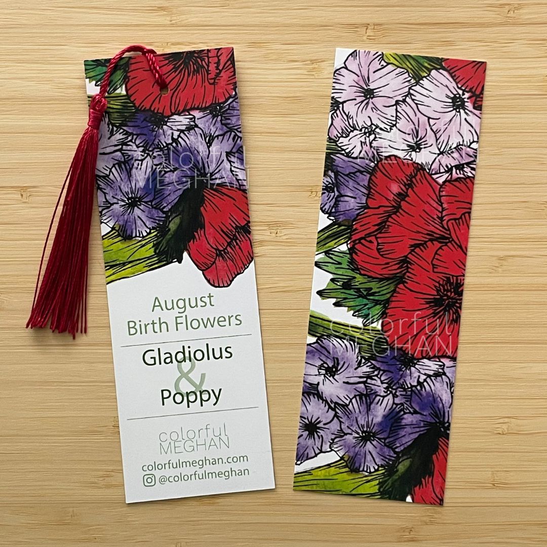 Birth Flower Bookmark