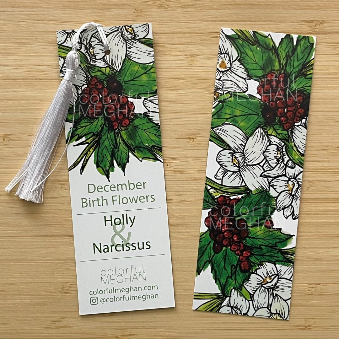 Birth Flower Bookmark