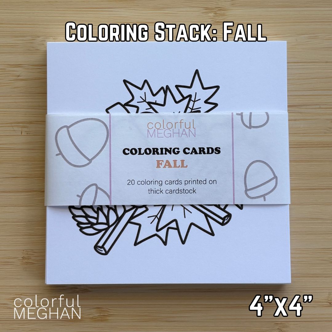 Coloring Stack - Fall