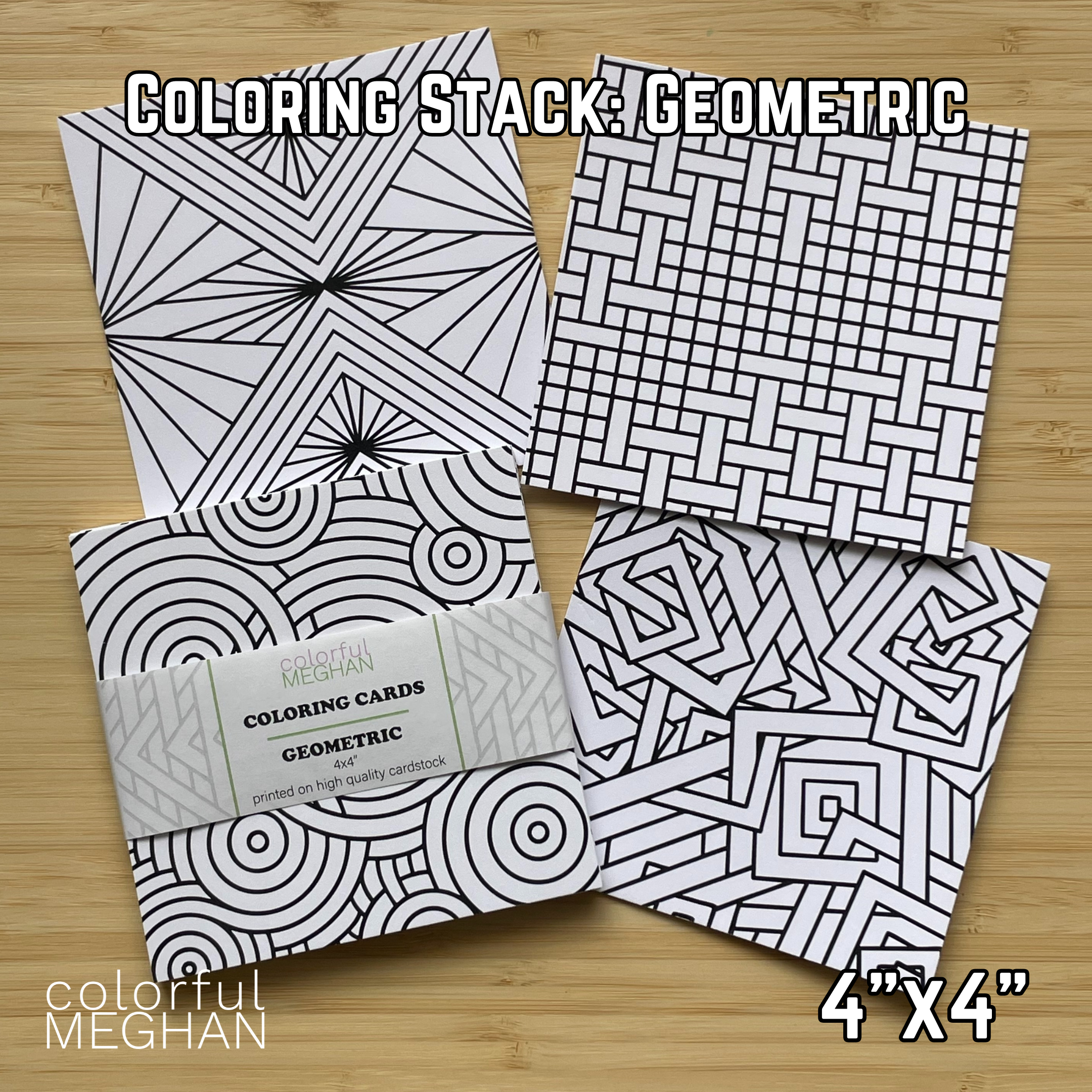 Coloring Stack - Geometric Designs