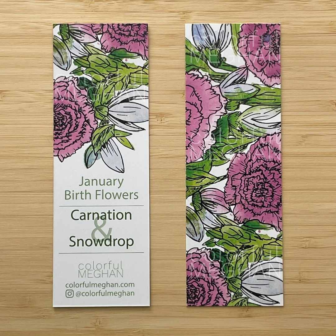 Birth Flower Bookmark