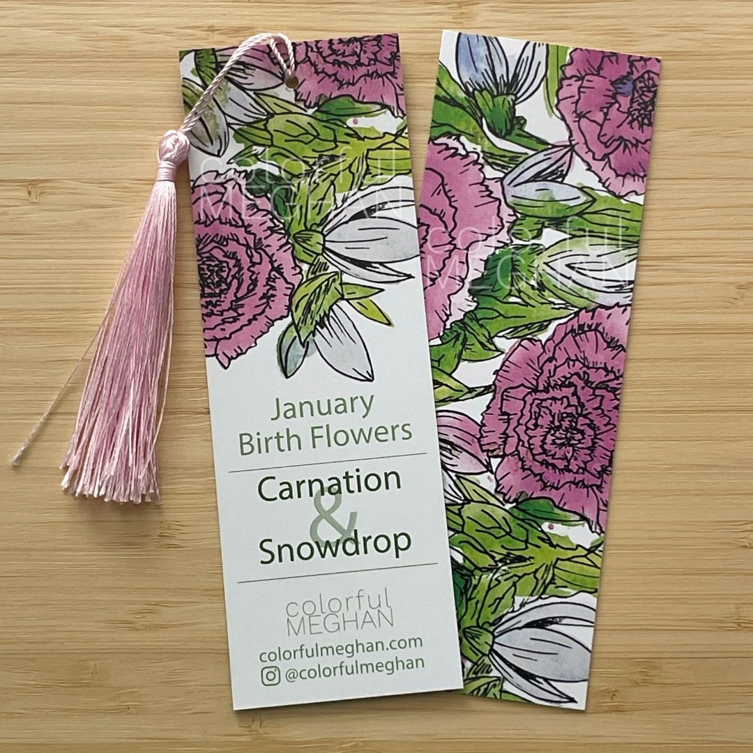 Birth Flower Bookmark