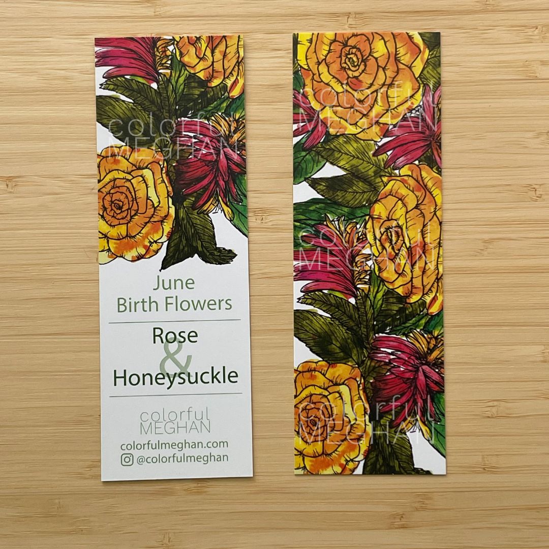 Birth Flower Bookmark
