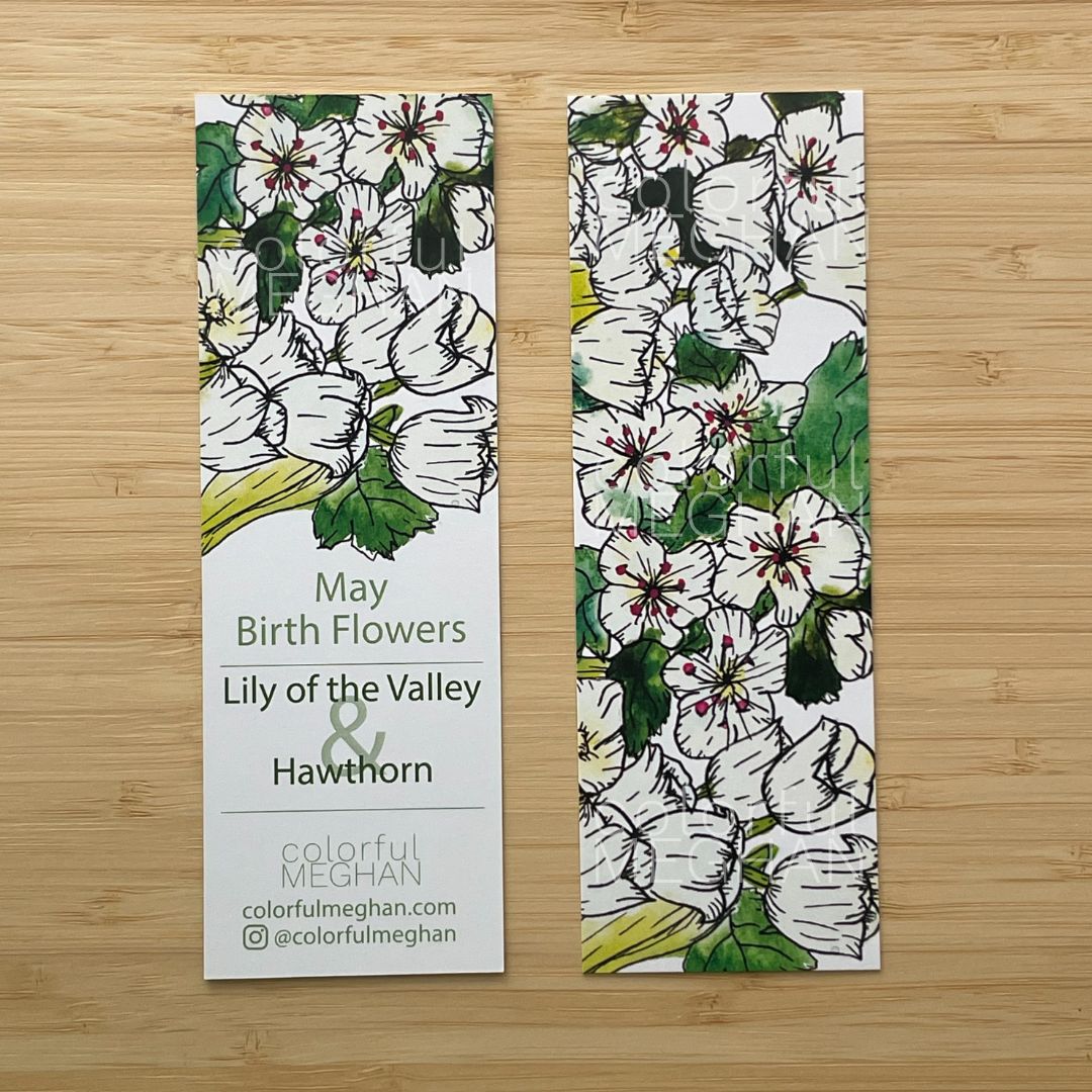 Birth Flower Bookmark