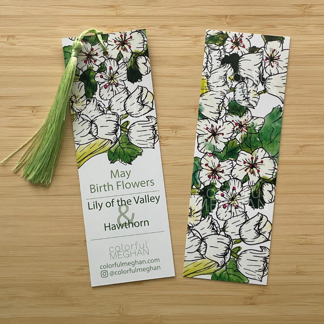 Birth Flower Bookmark