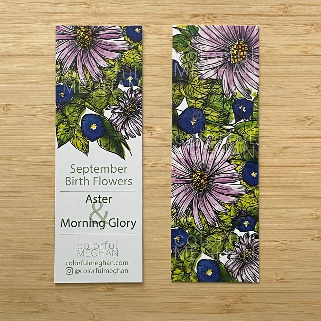 Birth Flower Bookmark