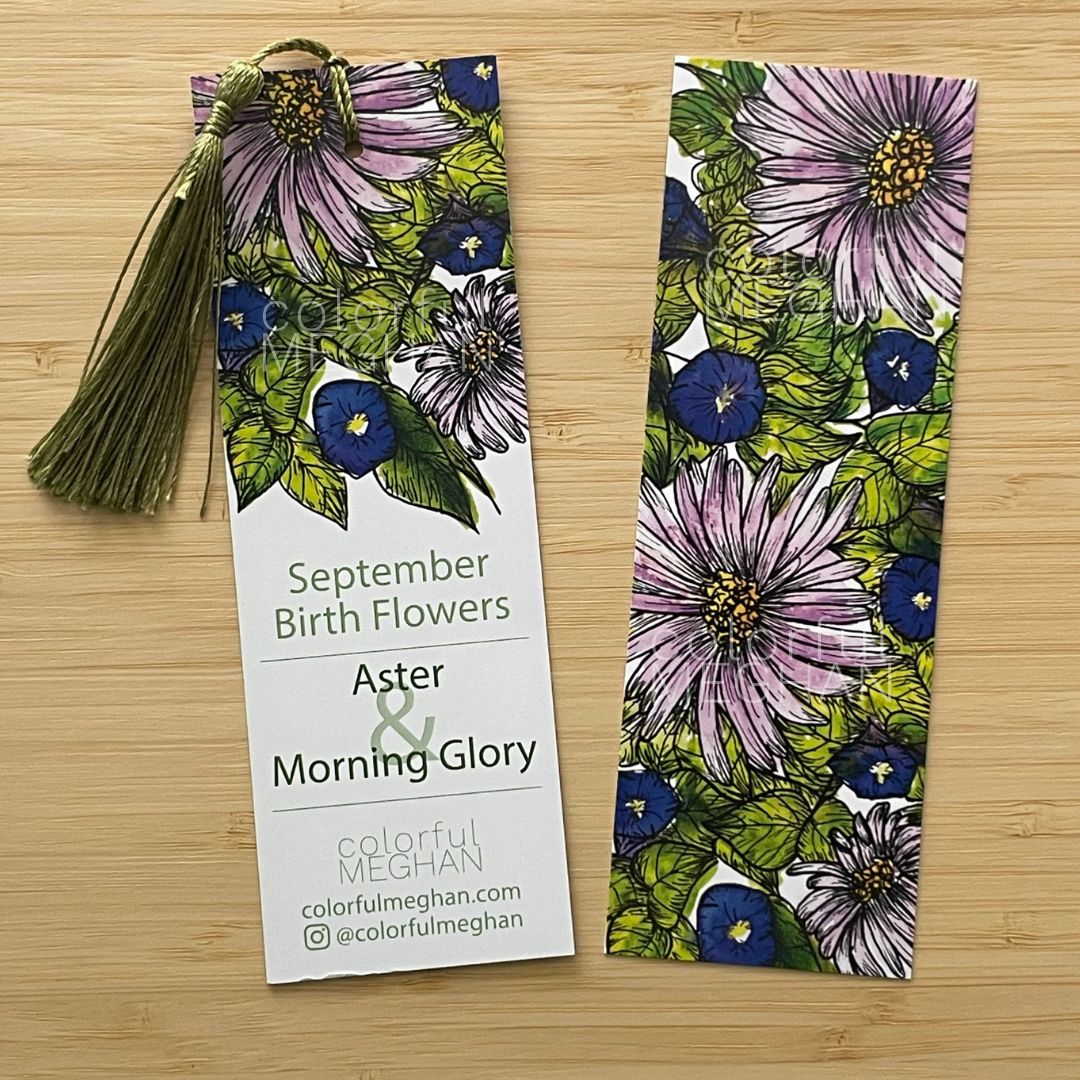 Birth Flower Bookmark