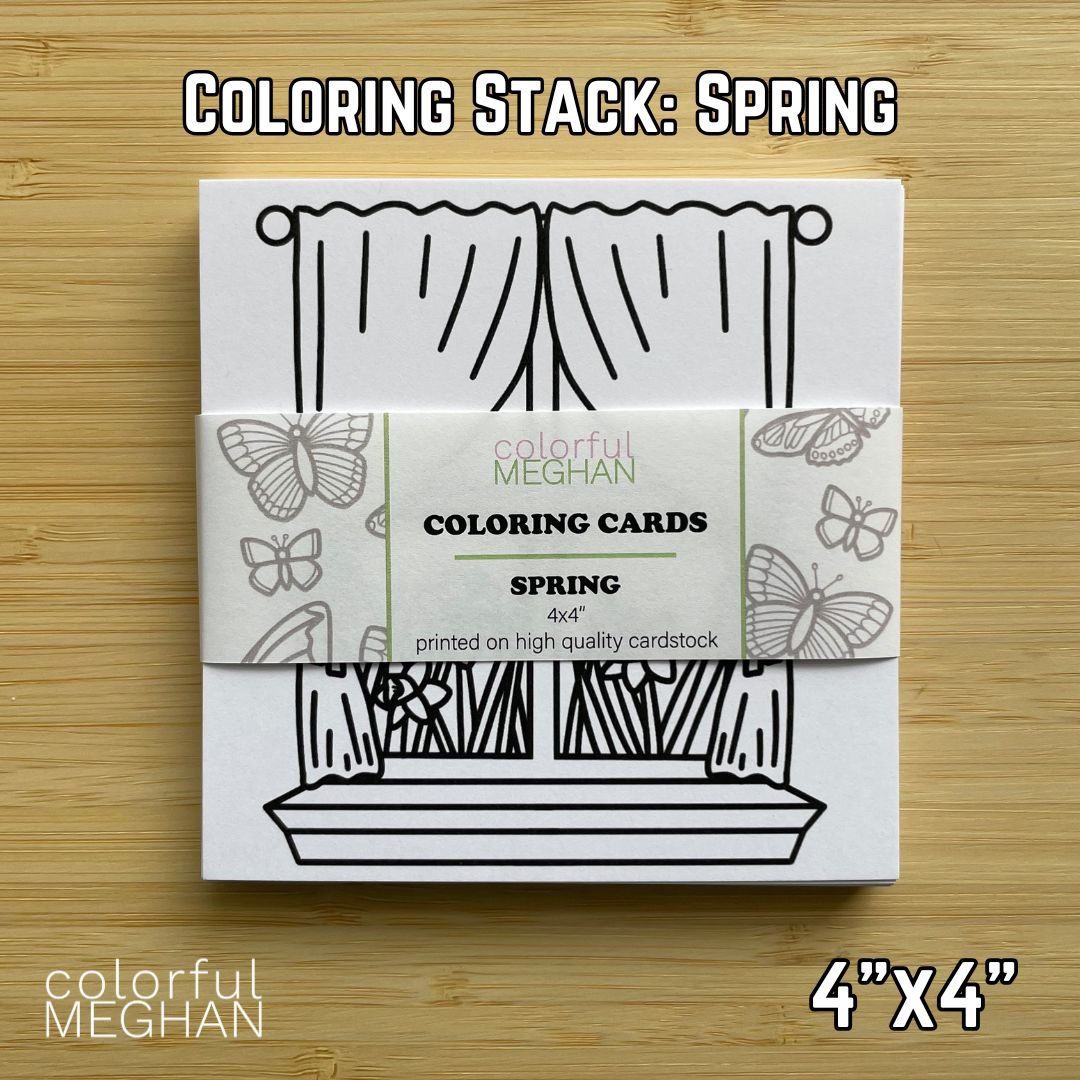 Coloring Stack - Spring