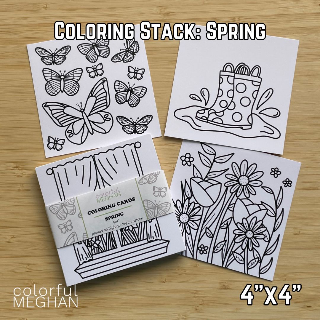 Coloring Stack - Spring