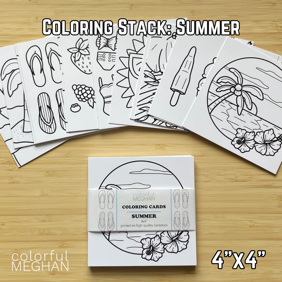 Coloring Stack - Summer