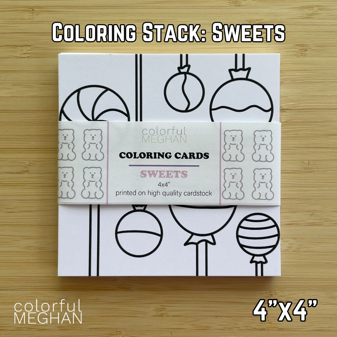 Coloring Stack - Sweets