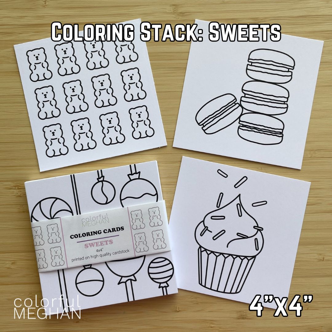 Coloring Stack - Sweets