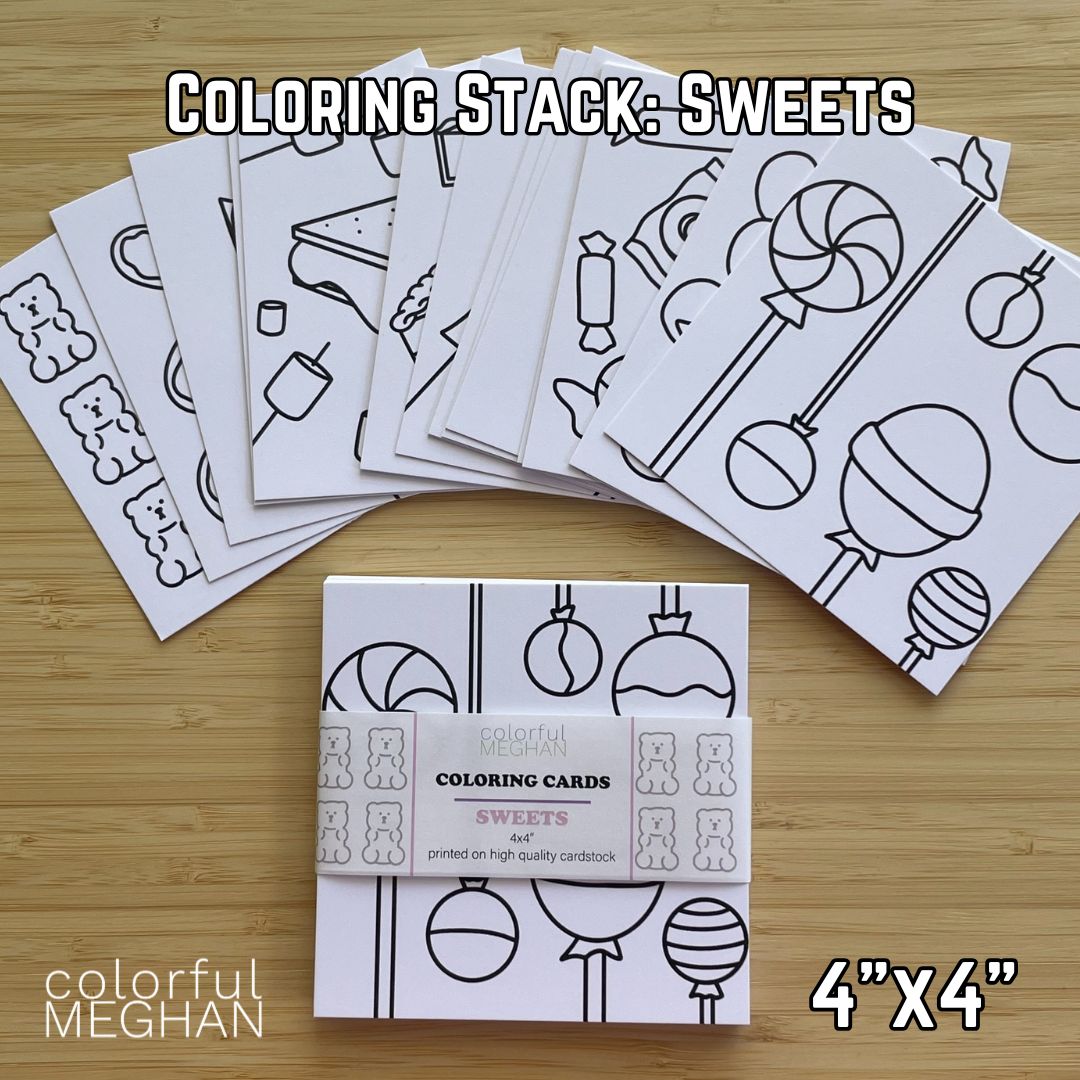 Coloring Stack - Sweets