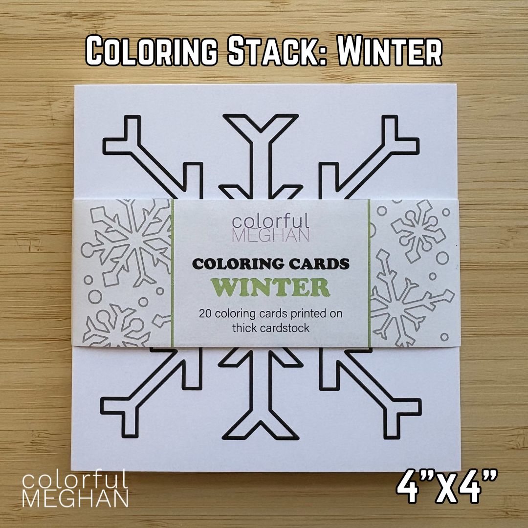 Coloring Stack - Winter
