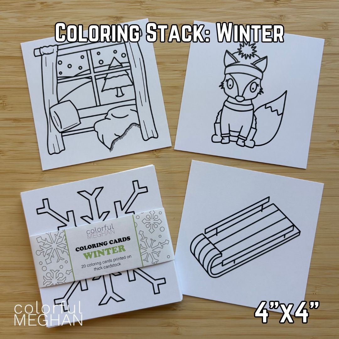 Coloring Stack - Winter