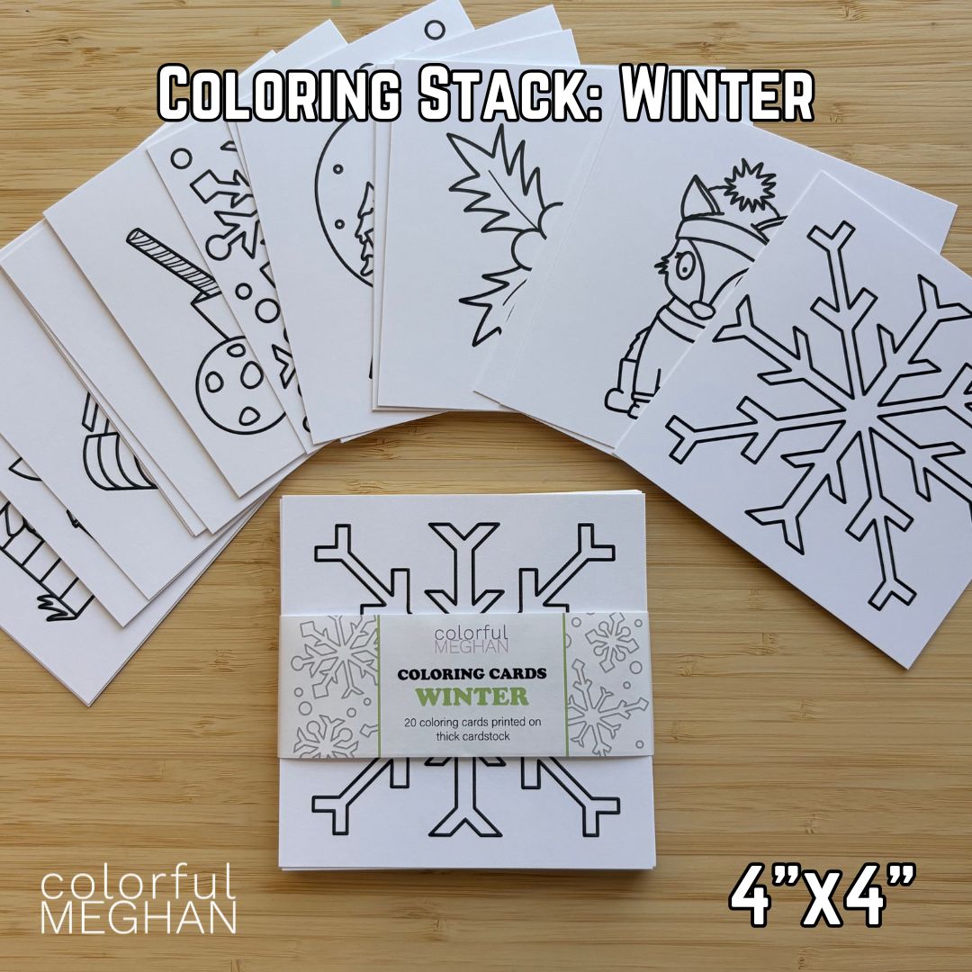 Coloring Stack - Winter